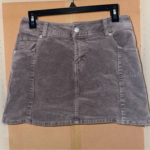 Forever 21 Corduroy Taupe Mini Skirt - Picture 1 of 5